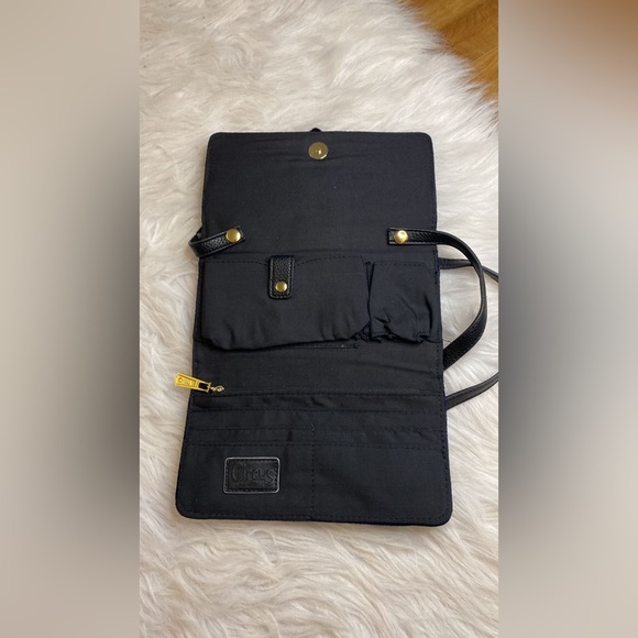 Circus By Sam Edelman Candace Wallet On A String Velvet Blue Poseidon - Picture 6 of 7